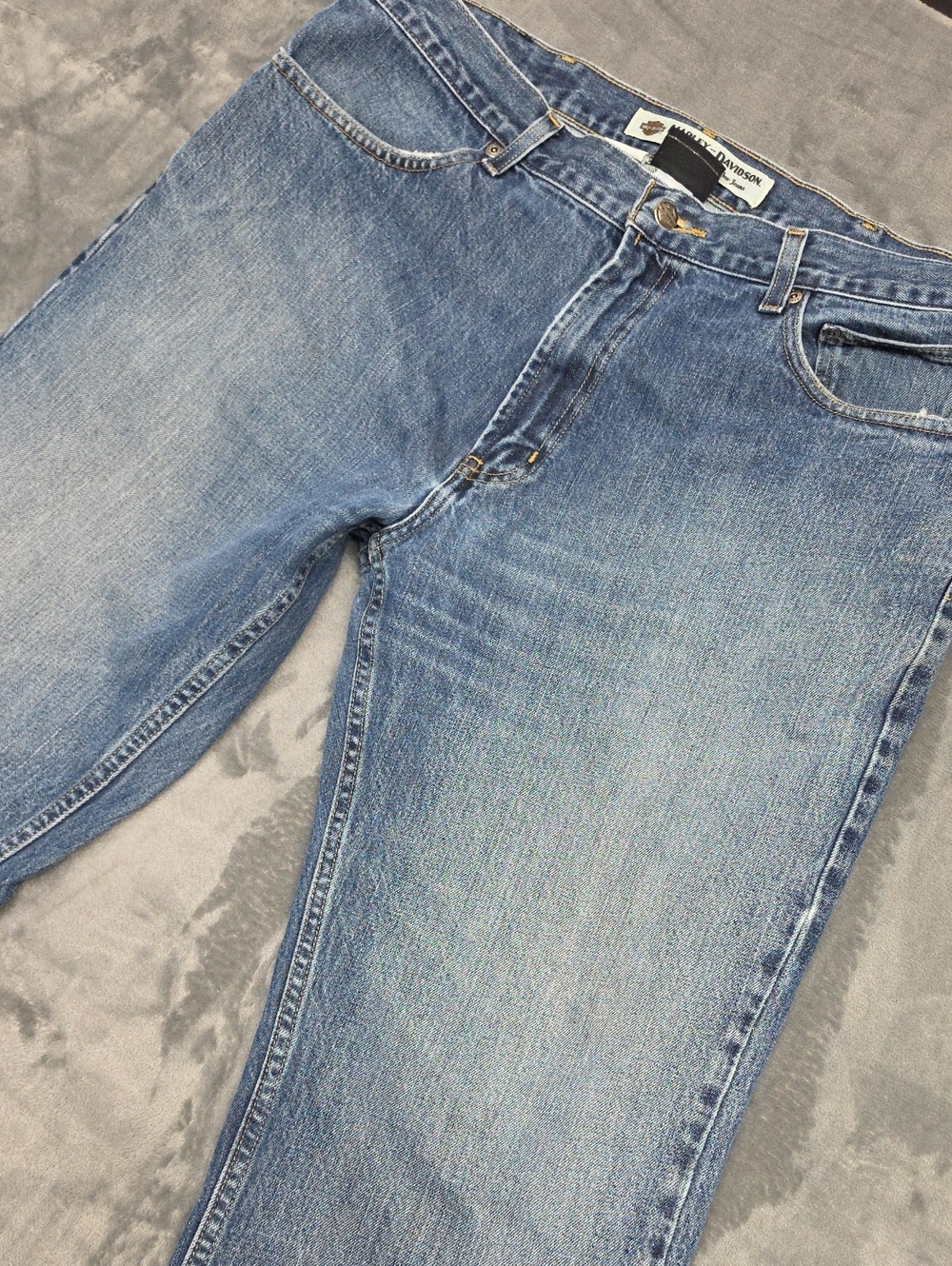 Harley-Davidson Light Blue Straight Men’s Jeans Sz 38